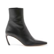 Lanvin Stiliga Ankelboots Fwbosi08Napap2310 Black, Dam