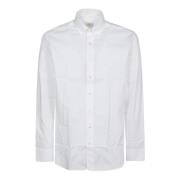 Etro Logo Button Down Skjorta White, Herr