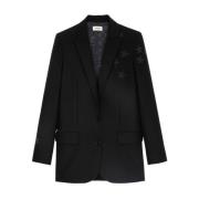 Zadig & Voltaire Stjärna Perm Blazer Black, Dam