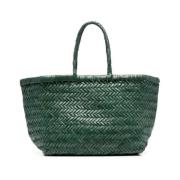 Dragon Diffusion Bamboo Triple Jump Small Basket Green, Dam