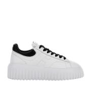 Hogan Vita Sneakers med H-Stripes White, Dam