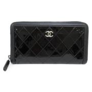 Chanel Vintage Pre-owned Plast plnbcker Black, Dam