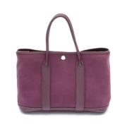 Hermès Vintage Pre-owned Laeder totevskor Purple, Dam