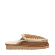 Mou Eskimo Slipper med EVA-sula Brown, Dam