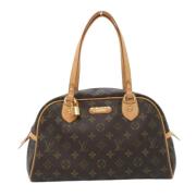 Louis Vuitton Vintage Pre-owned Canvas louis-vuitton-vskor Brown, Dam