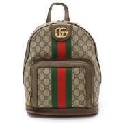 Gucci Vintage Pre-owned Plast axelremsvskor Beige, Dam