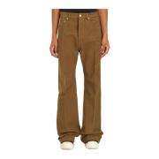 Rick Owens Geth Jeans Bean Trousers Brown, Herr