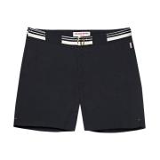 Orlebar Brown Night Iris Badshorts Black, Herr