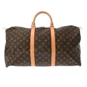 Louis Vuitton Vintage Pre-owned Canvas handvskor Brown, Dam