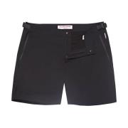 Orlebar Brown Natt Iris Badshorts Black, Herr