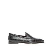 Santoni Stiliga Sneakers med Unik Design Black, Herr