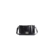 Balenciaga Soft Grand Model Flap Väska Black, Dam