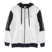 Kangol Heritage Taped Zip Hoodie Off White White, Herr