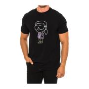 Karl Lagerfeld Klassisk stil T-shirt med korta ärmar Black, Herr