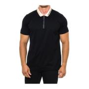 Karl Lagerfeld Polo med korta ärmar Black, Herr