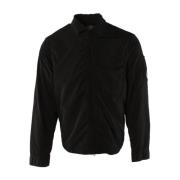 C.P. Company Svart Overshirt Chromo-r Herr Black, Herr