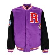 Mitchell & Ness Toronto Raptors Legacy Varsity Jacka Lila/Svart Purple...