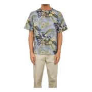 Etro Soho Blue T-Shirt Multicolor, Herr