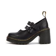 Dr. Martens Svarta Sendal Högklackade Sandaler Black, Dam