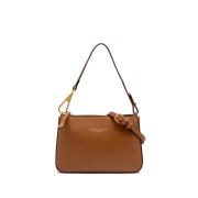 Gianni Chiarini Brooke O Läder Crossbody Väska Brown, Dam