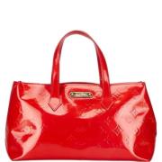 Louis Vuitton Vintage Pre-owned Tyg louis-vuitton-vskor Red, Dam