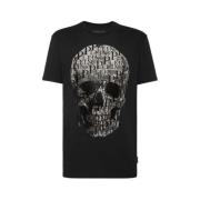 Philipp Plein Skalle-T-shirt Black, Herr