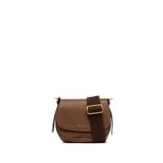 Gianni Chiarini Chiara O Mini Crossbody Väska Brown, Dam