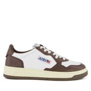 Autry Medalist Low Läder Sneakers White, Dam