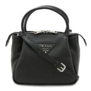 Prada Vintage Pre-owned Laeder prada-vskor Black, Dam