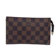 Louis Vuitton Vintage Pre-owned Canvas kuvertvskor Brown, Dam