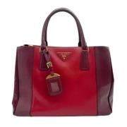 Prada Vintage Pre-owned Laeder prada-vskor Red, Dam