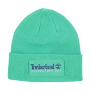 Timberland Vintage Beanie Celtic Green Hat Green, Unisex