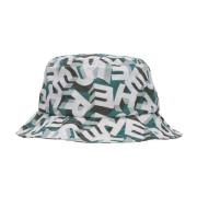 HUF Multi Bomull Bucket Hat med Broderi Multicolor, Unisex