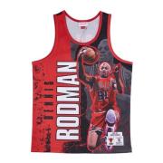 Mitchell & Ness Chicago Bulls Tank Top Rodman Edition Multicolor, Herr