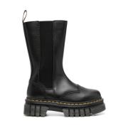 Dr. Martens Audrick Höga Nappa Läderstövlar Black, Dam