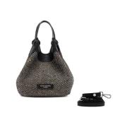 Gianni Chiarini Elegant O Stil Crossbody Väska Gray, Dam