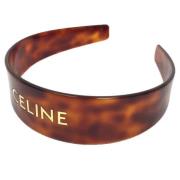 Celine Vintage Pre-owned Plast hrspnnen Brown, Dam