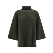 Fabiana Filippi Khaki Cut-Out Sweater Green, Dam