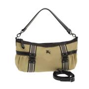 Burberry Vintage Pre-owned Tyg handvskor Beige, Dam