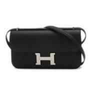 Hermès Vintage Pre-owned Laeder axelremsvskor Black, Dam