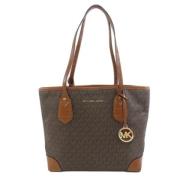 Michael Kors Pre-owned Pre-owned Plast axelremsvskor Brown, Dam