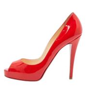 Christian Louboutin Pre-owned Pre-owned Laeder klackskor Red, Dam