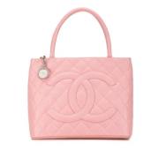 Chanel Vintage Pre-owned Laeder chanel-vskor Pink, Dam