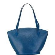 Louis Vuitton Vintage Pre-owned Laeder louis-vuitton-vskor Blue, Dam