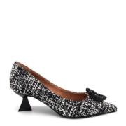 Roberto Festa Chicco di Riso Svart och Vit Pumps Black, Dam