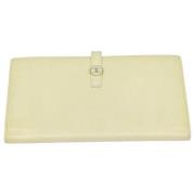 Chanel Vintage Pre-owned Laeder plnbcker Beige, Dam