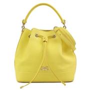 Salvatore Ferragamo Pre-owned Pre-owned Laeder handvskor Yellow, Dam