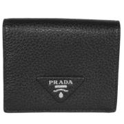 Prada Vintage Pre-owned Laeder plnbcker Black, Dam