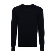 Tagliatore Blå Sweatshirt för Män Aw24 Blue, Herr