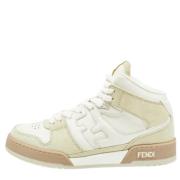 Fendi Vintage Pre-owned Laeder sneakers White, Dam